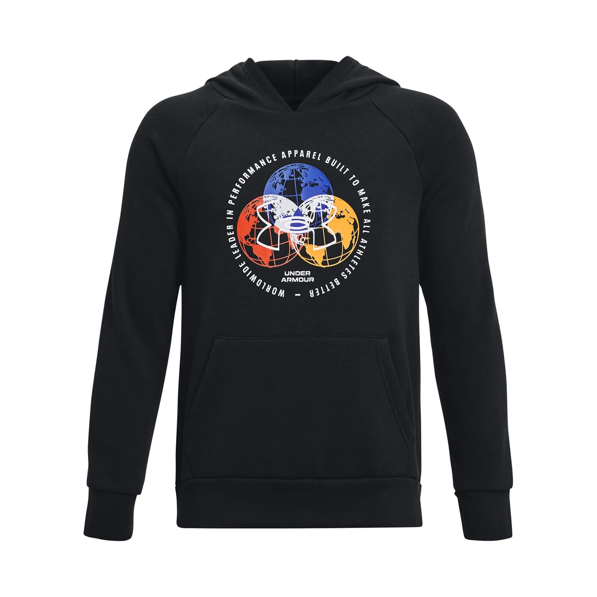 Boys' UA Rival Fleece AMP Hoodie 1