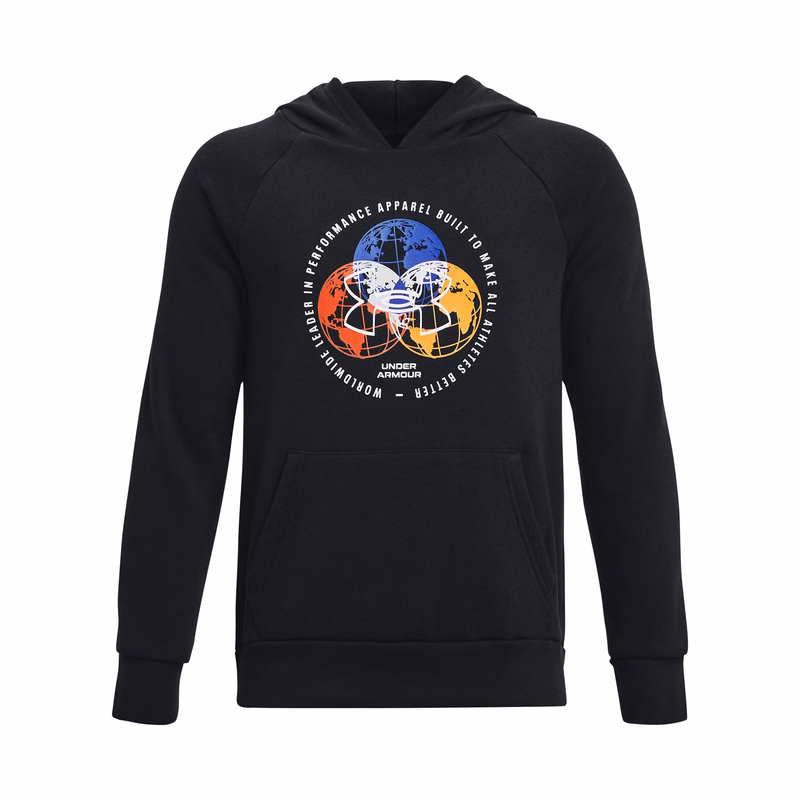Boys' UA Rival Fleece AMP Hoodie 