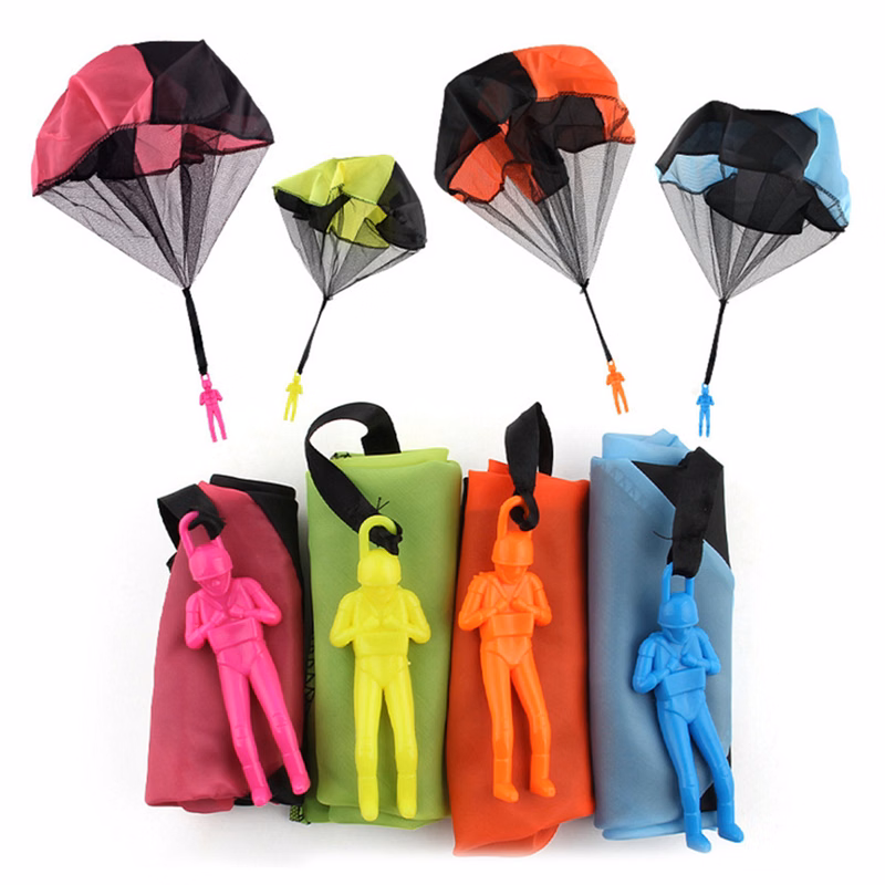 Soldier Parachute Toy Hand Throwing