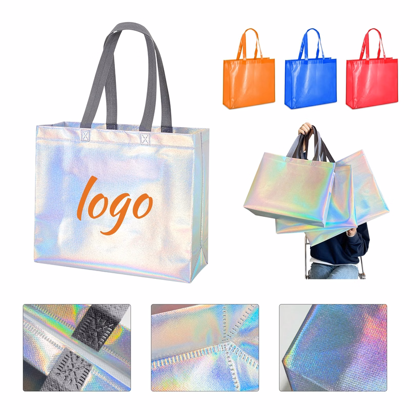 Non-woven Coated Shopping Tote Bag