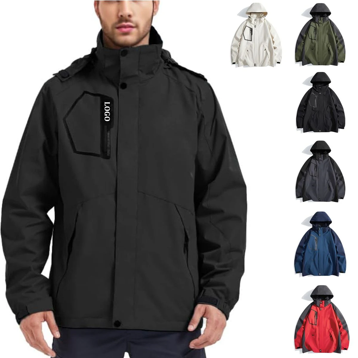 Waterproof Lightweight Hiking jacket 1