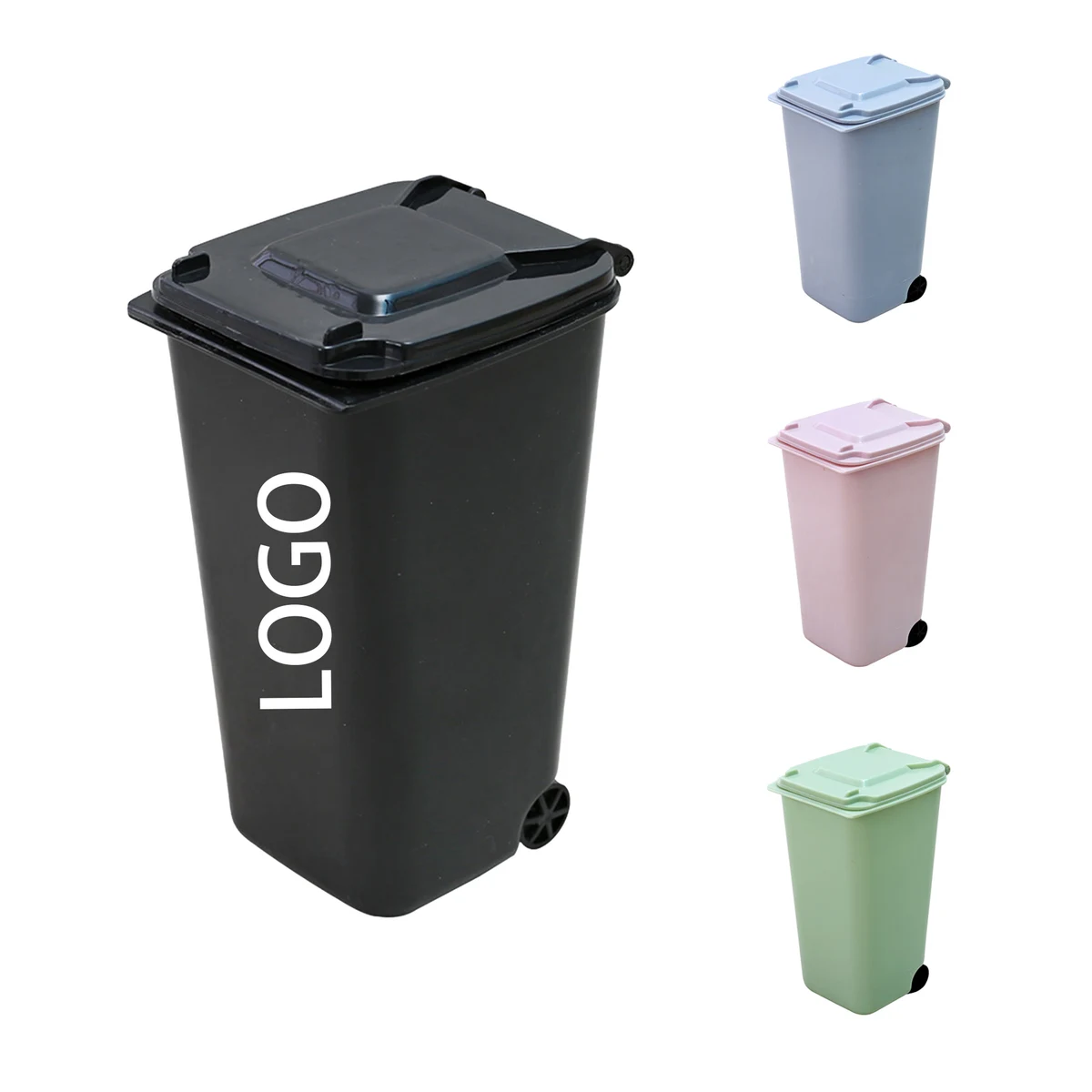 Mini Desk Trash Can 1