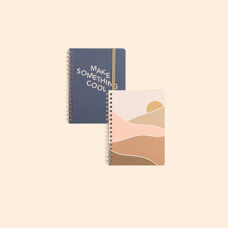 JOURNAL - 6 X 4.5 MAILER - WIRE - BLANK GUTS - V - MINI