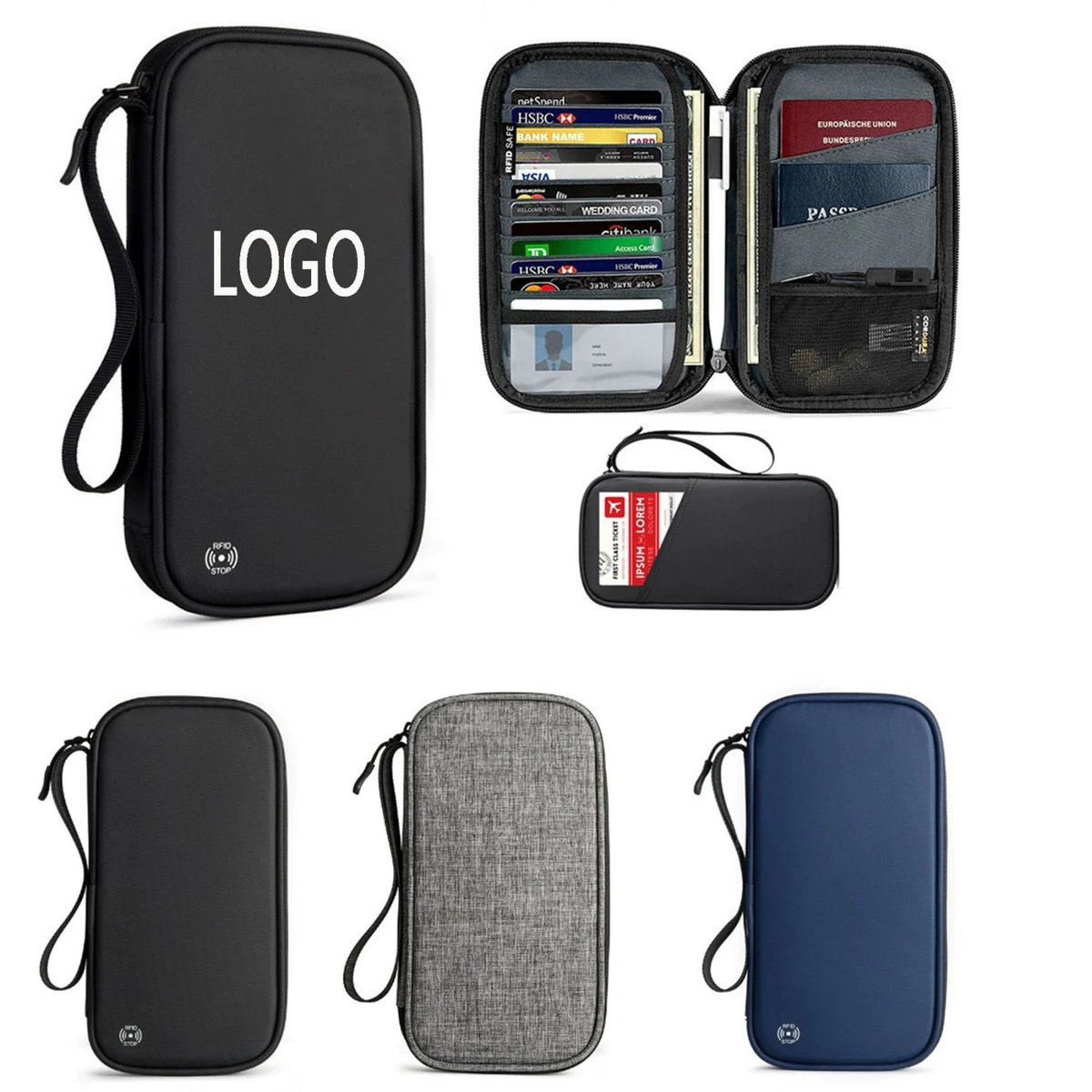RFID Passport Holder Wallet 1