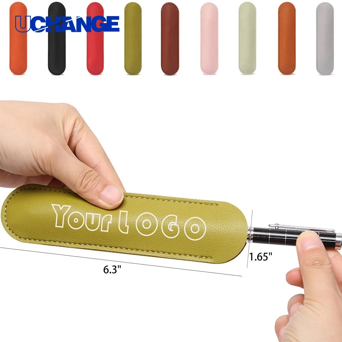 Single Pen PU Pocket Sleeve 1