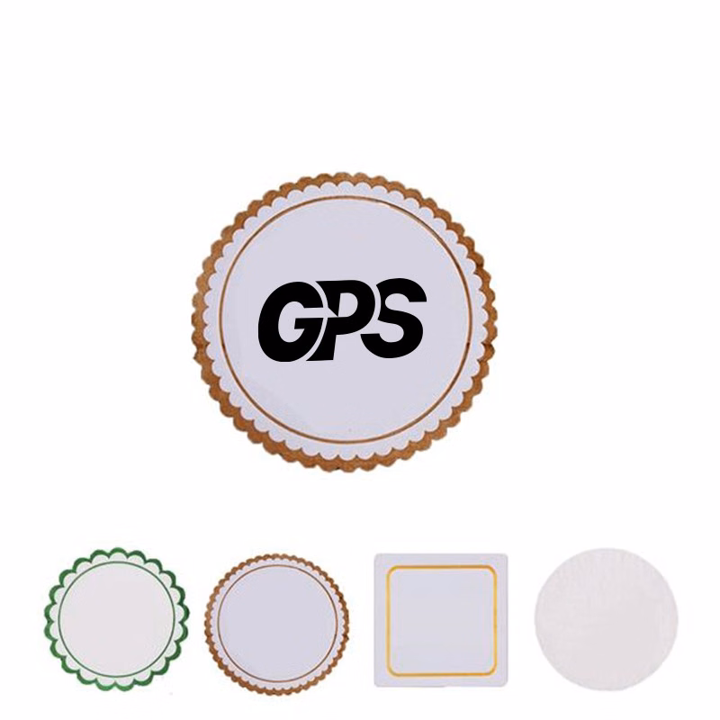 3.5" Round Absorbent Paper Coaster