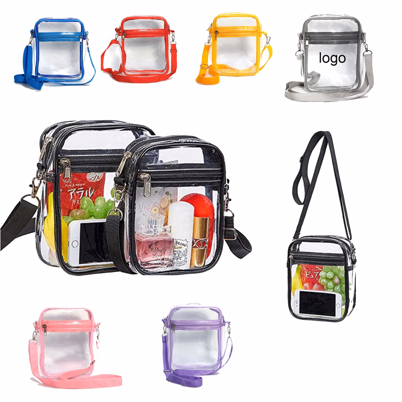 MOQ50 Transparent Shoulder Bag