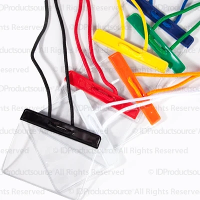 4.10" W x 3.50" H - Adjustable Cord Lanyard Combo 1