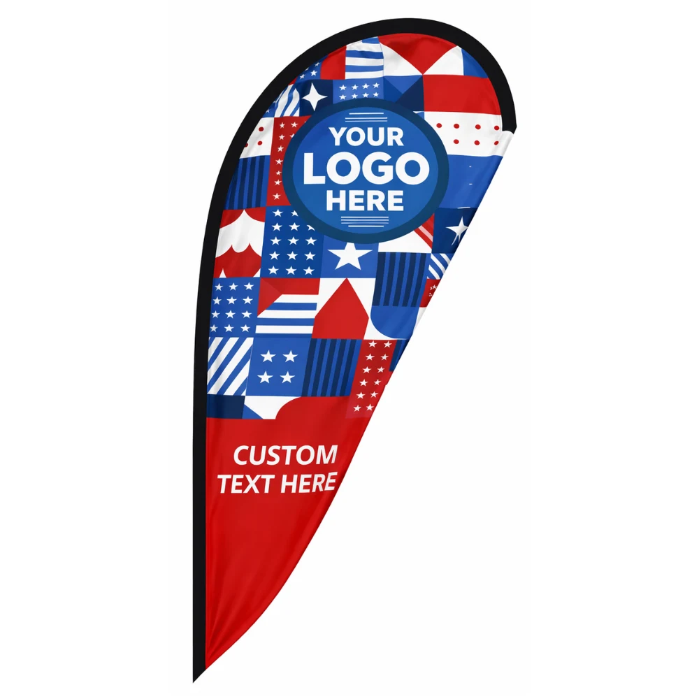11 ft Replacement Tear Drop Flag (Fabric Only) 1
