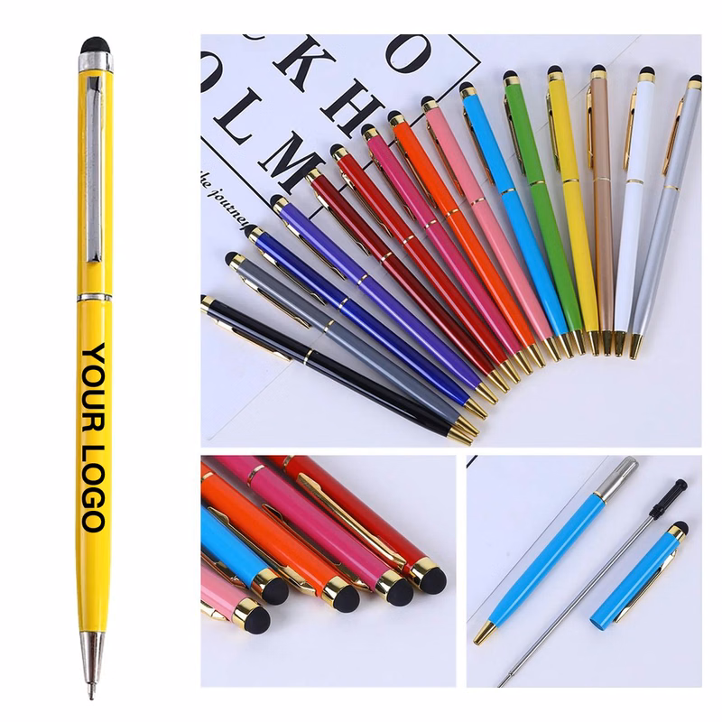 Brass Stylus Pen With Slim Metal Barrel
