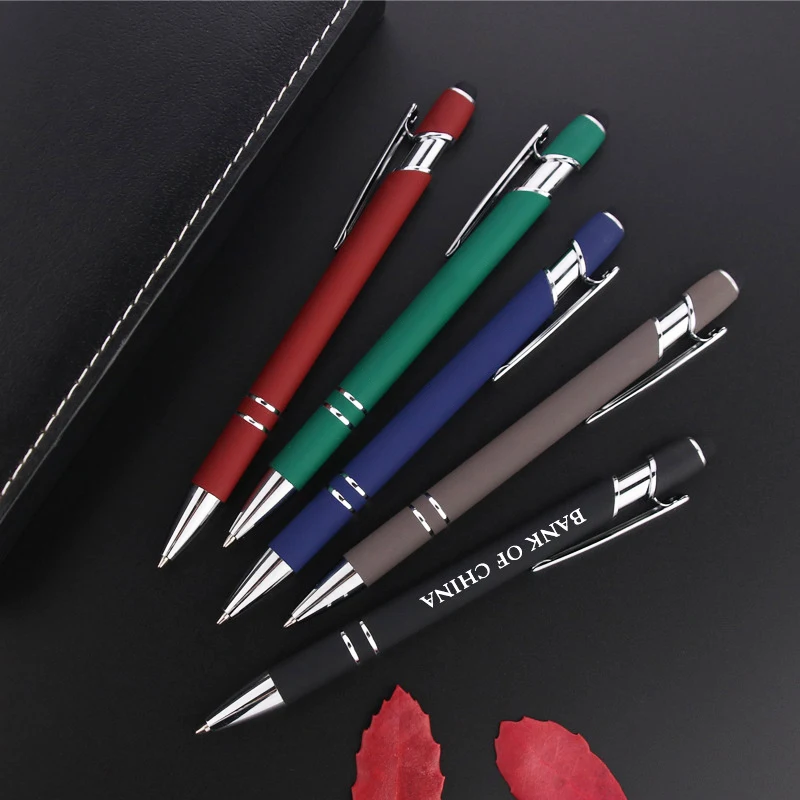 Aluminum Shell Ballpen w/ Stylus 1