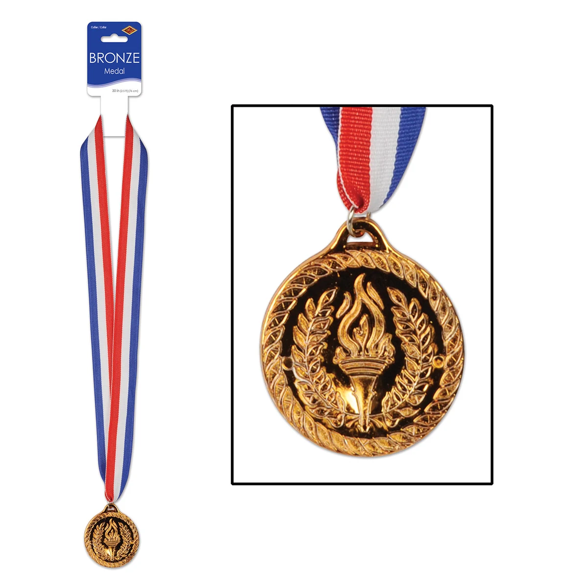 Bronze Medal W/Ribbon 1