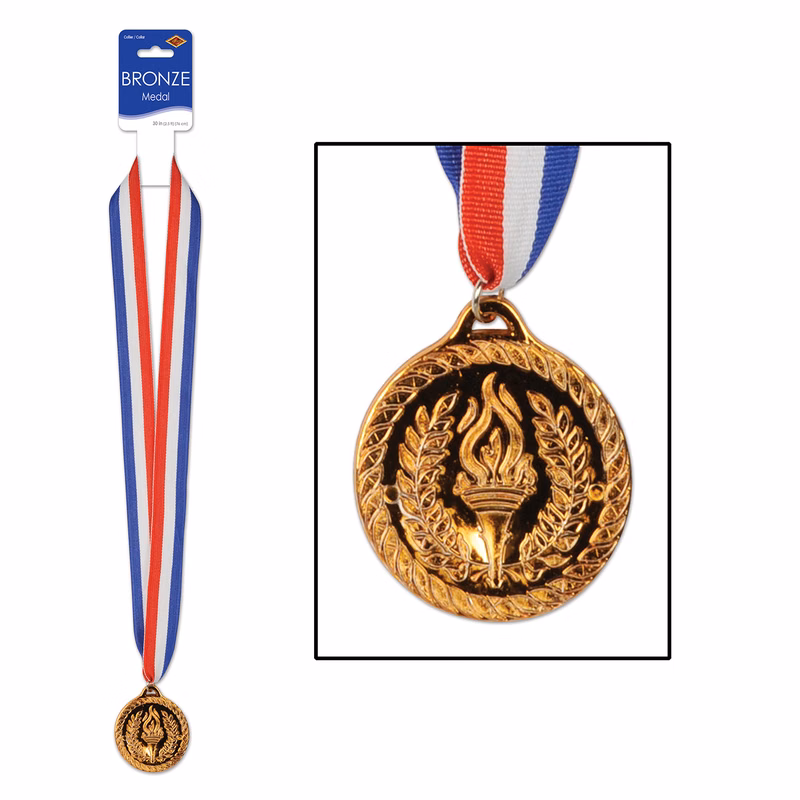 Bronze Medal W/Ribbon