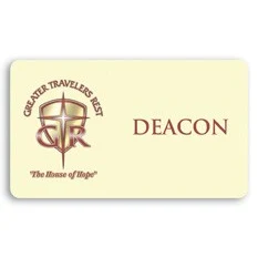 Full Color 50 Mil Name Badge Rectangle (1.75"x3") 1