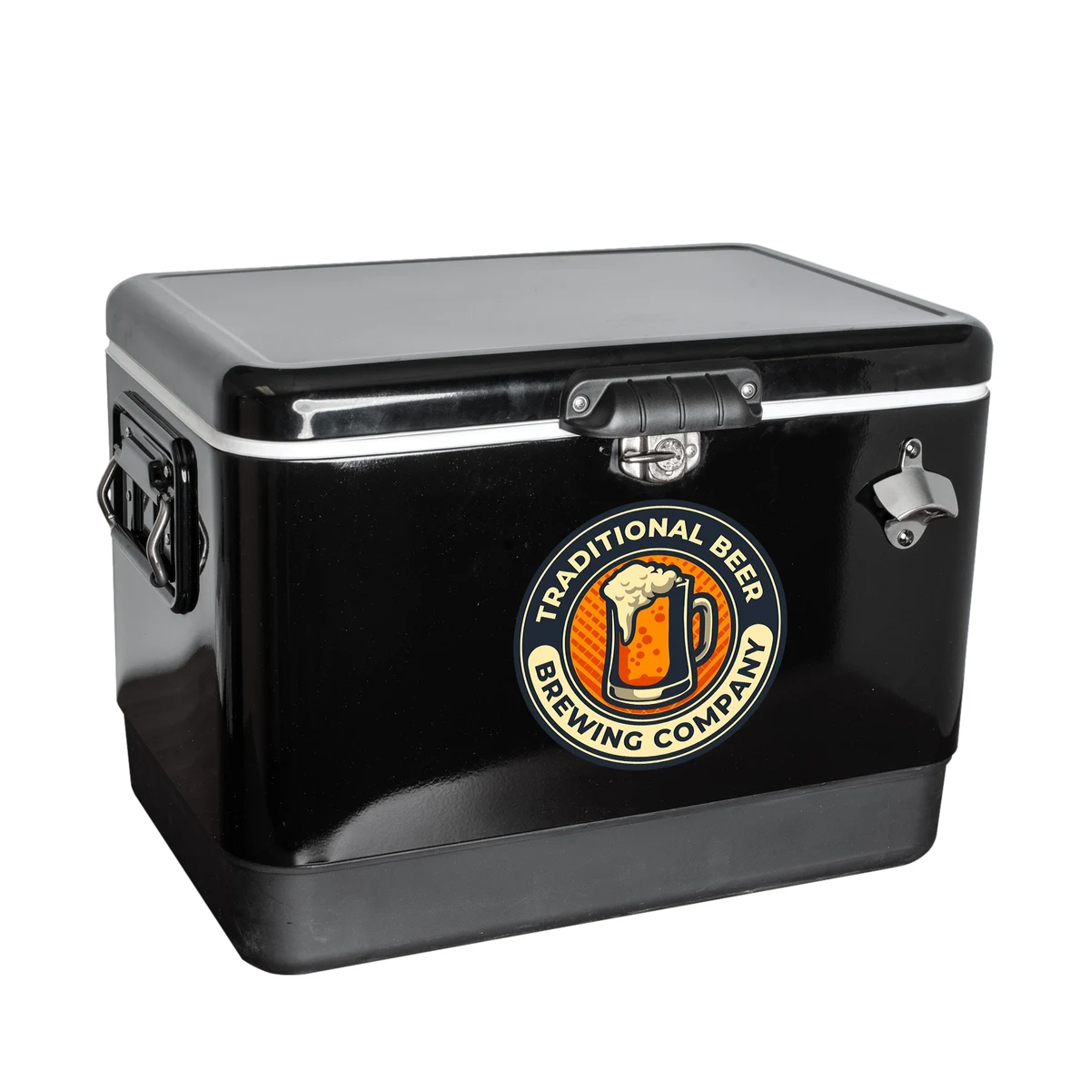 54 Quart Steel Cooler 1