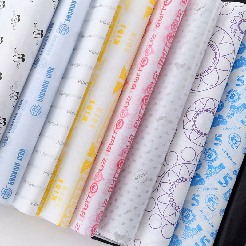 Custom Clothing Wrapping Paper