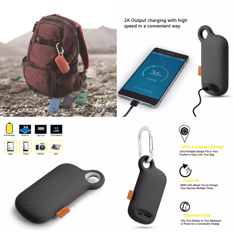 5000Mah Custom Logo Powerbank Charging Station