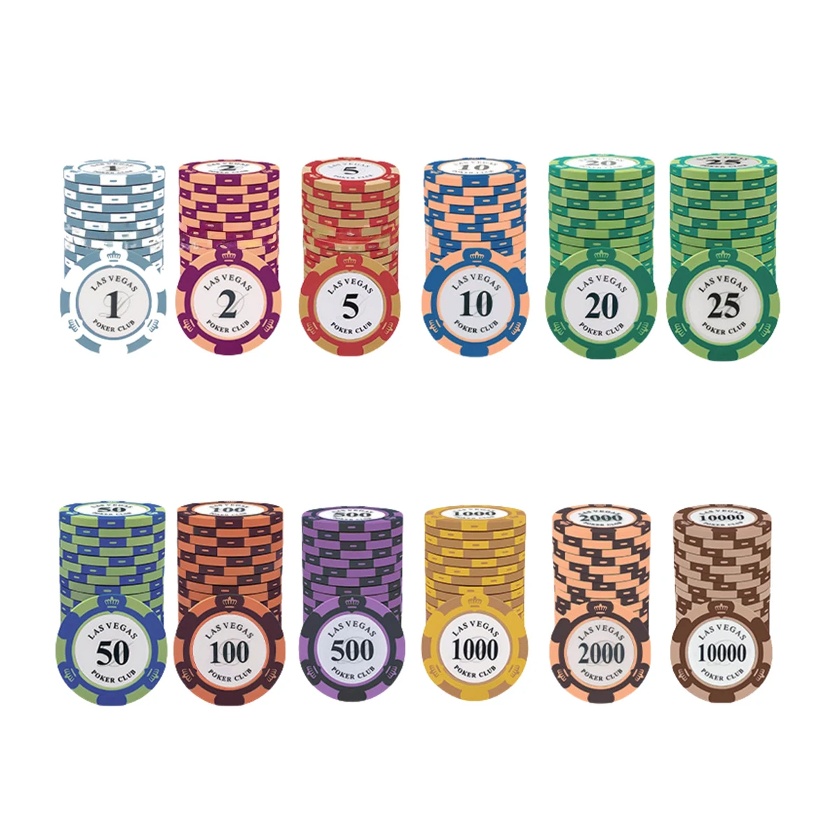 Denomination Poker Chip 1