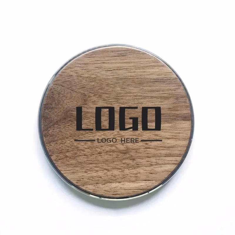 Black walnut Wireless Charging Pad