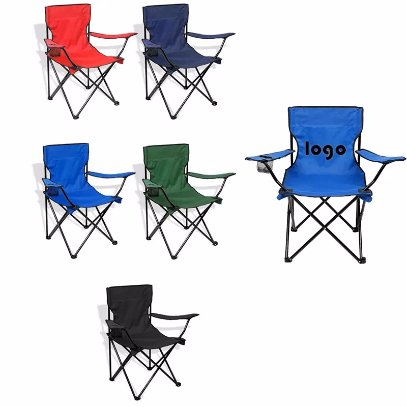 Portable Reclining Chair with Armrests