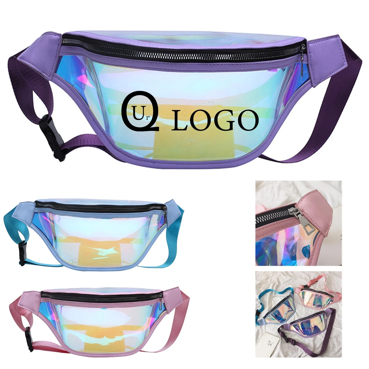 Laser Transparent Fanny Pack Bag 1