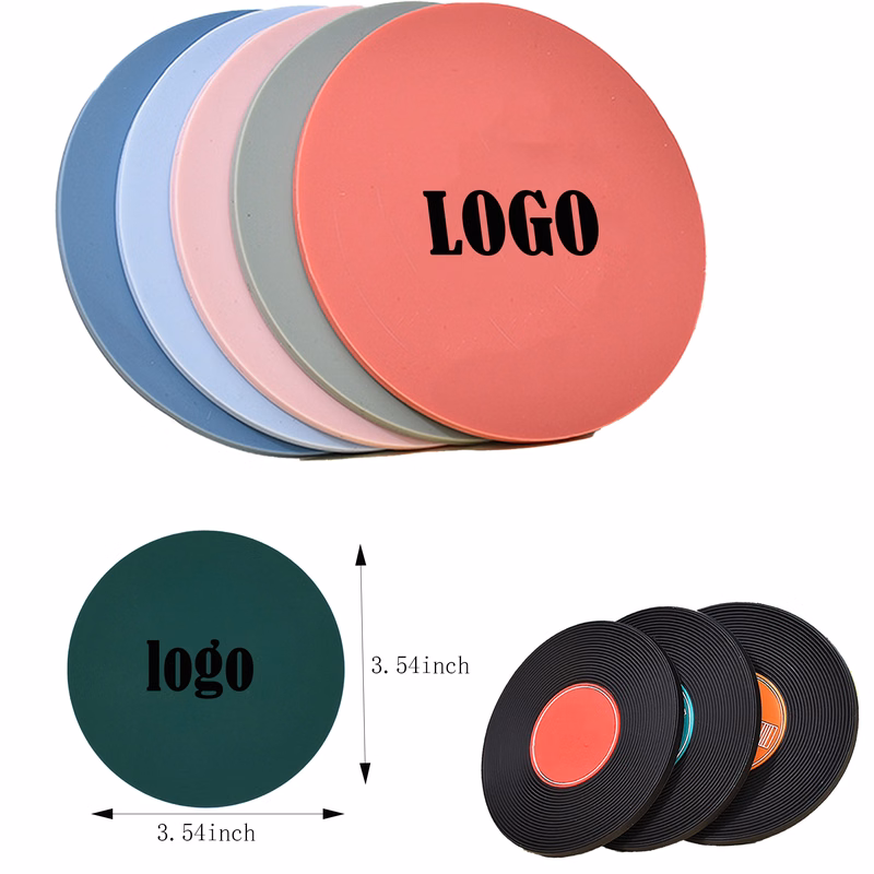 Full Color Waterproof PVC Coaster For Drink MOQ50