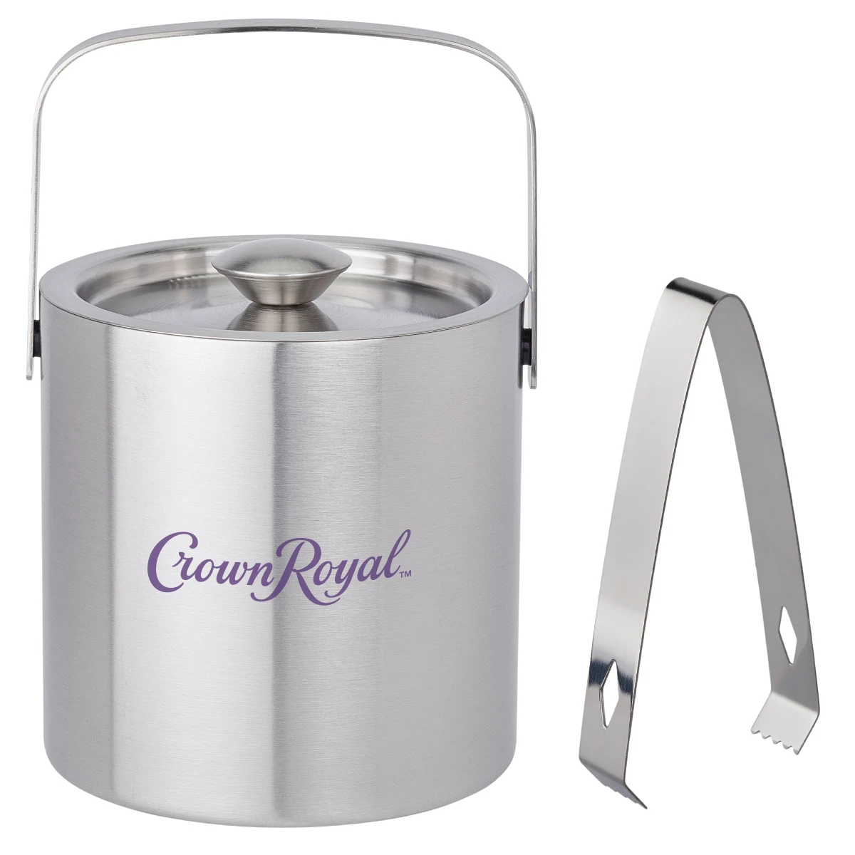 1.3 L Double Walled Stainless Steel Ice Bucket 1
