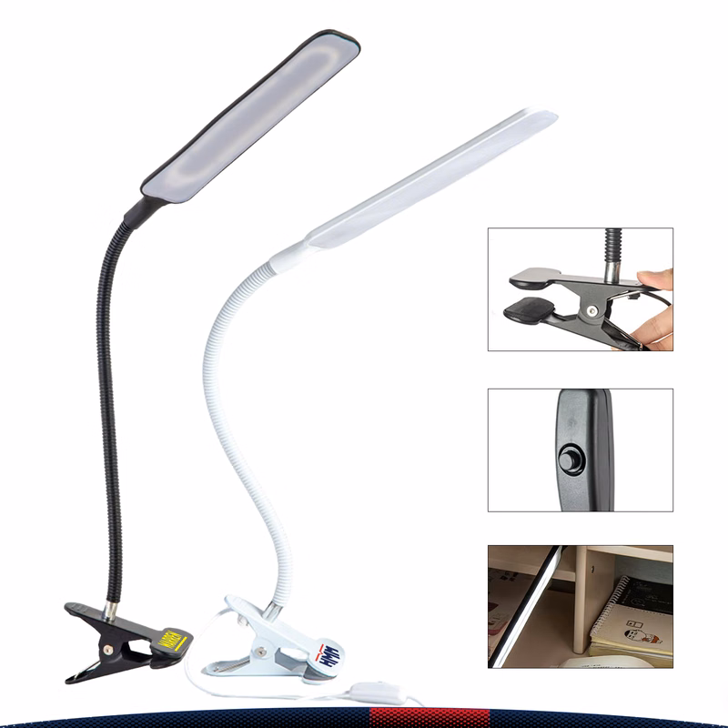 Sonia Clip-On LED Desk Lamp