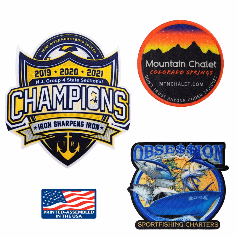 Full Color Dye Sublimation DigiPrint Patches