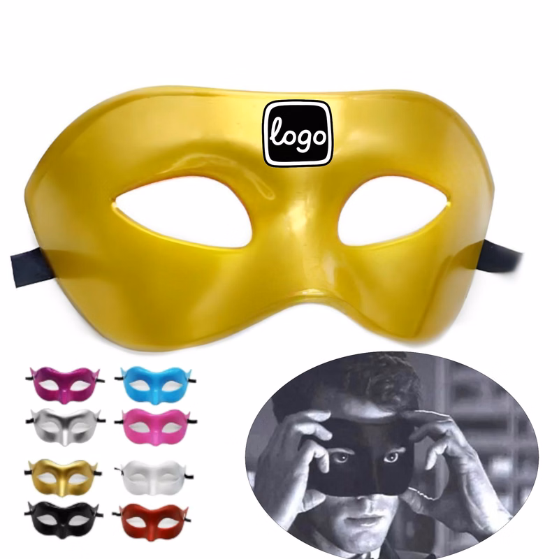 Thickened Half Face Masquerade Mask Halloween Christmas