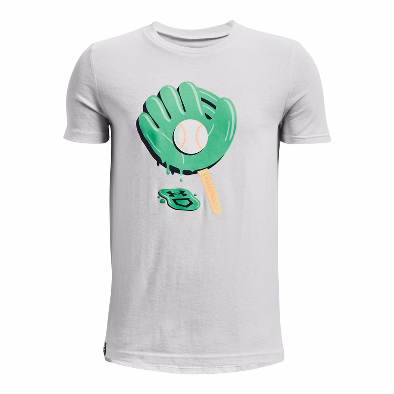 Boys' UA Baseball Ice Cream Mitt Short Sleeve