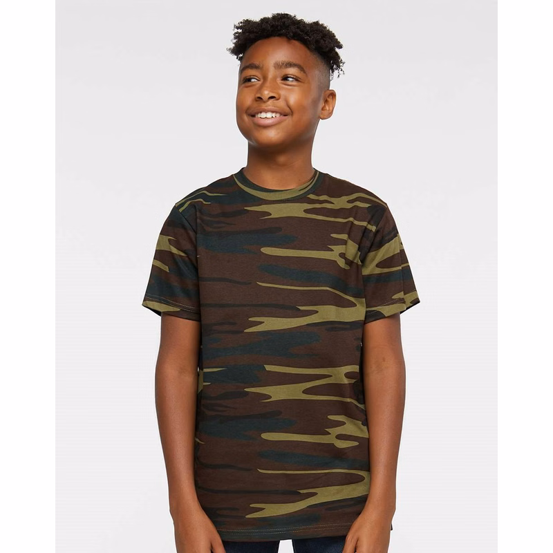 Youth Camouflage T-Shirt - 2207
