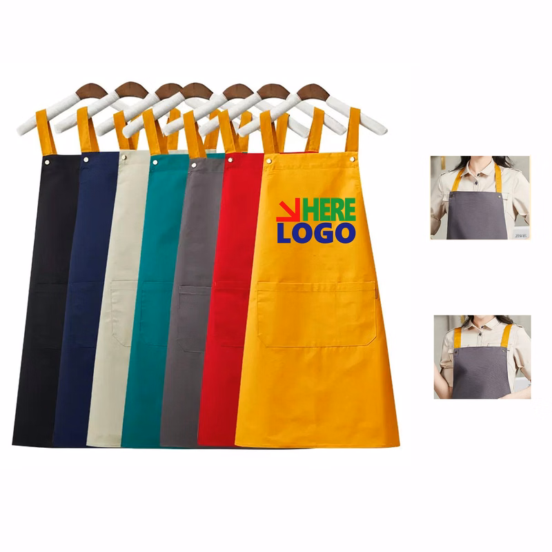 Kitchen Apron W/ Custom Imprint & Adjustable Strap MOQ10pcs