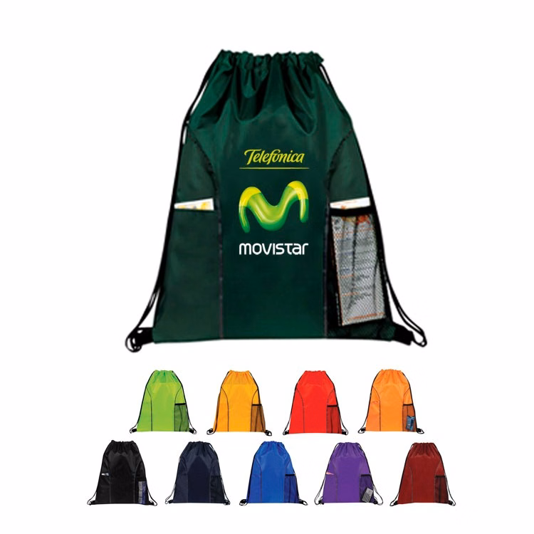 Pockets Drawstring Bag(Bag, Backpack)