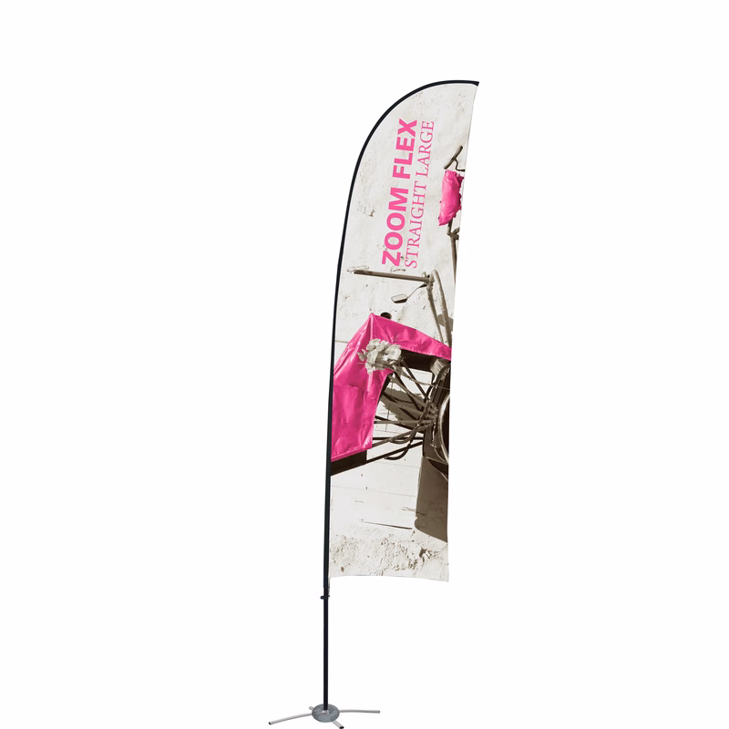 Zoom Flex Large Outdoor Flag (Hardware Only)