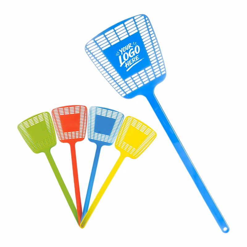 15.75-Inch Plastic Fly Swatter with Long Handle