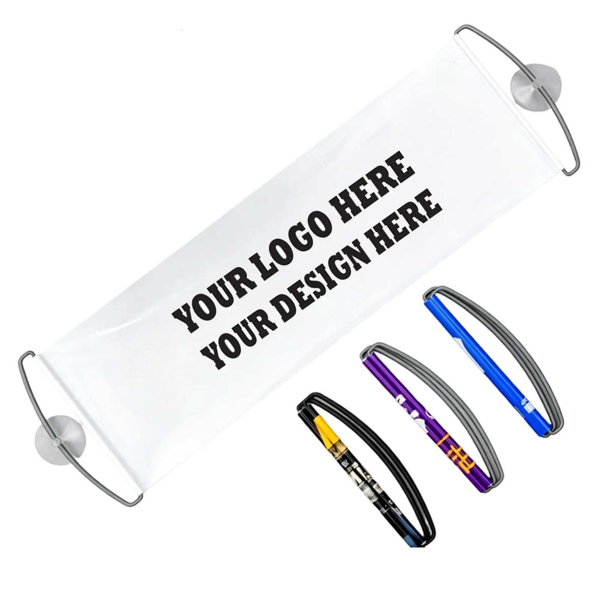 Hand Roll-Up Fan Banner 1