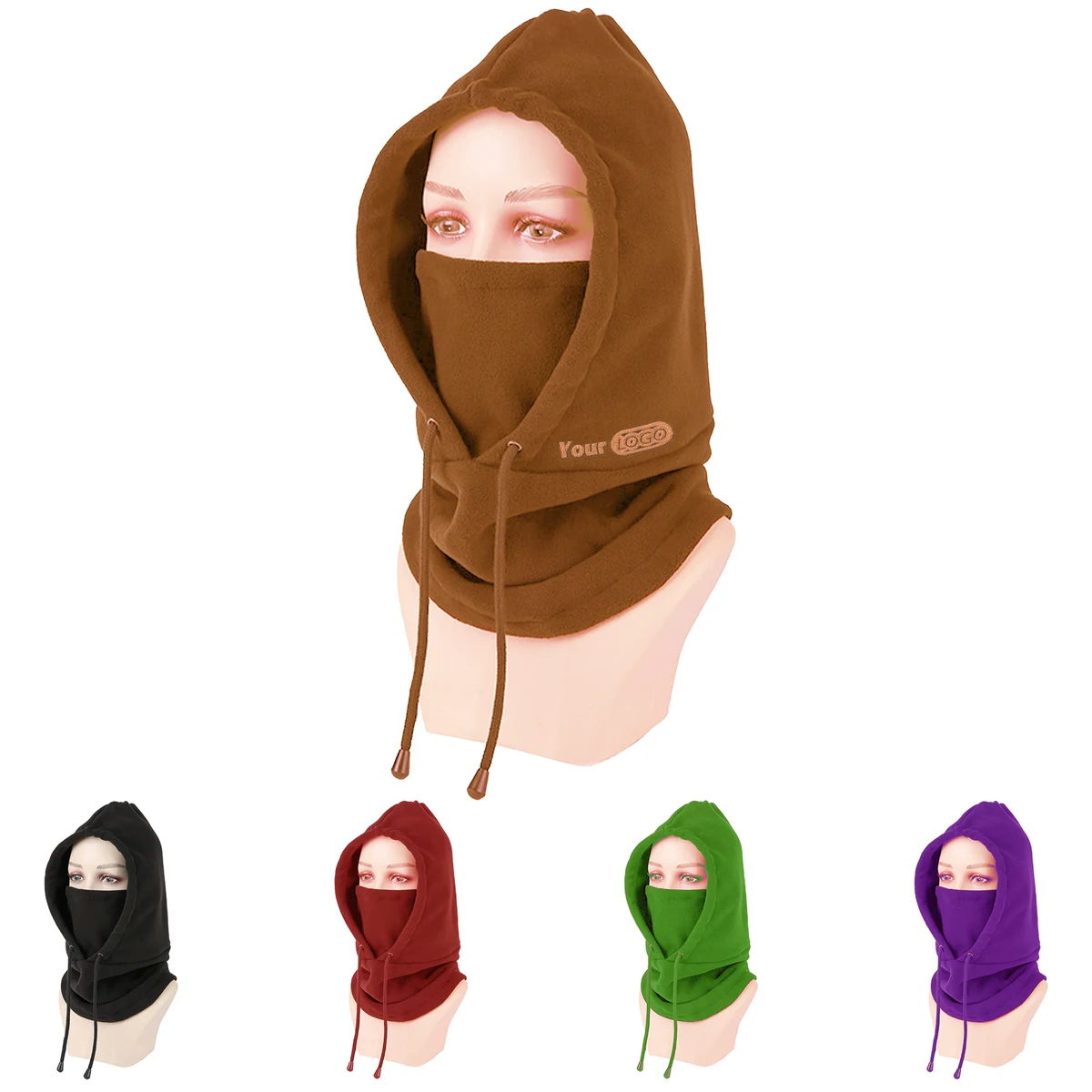 Spandex Multi-Functional Hooded Balaclava For Outdoor Enthusiasts 1