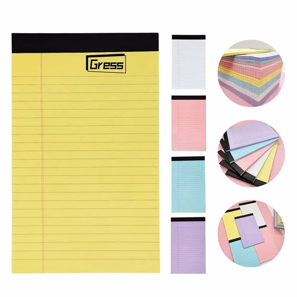 Custom 50 Sheet Perforated Notepad with Clean Tear Design — Office Promo Pad