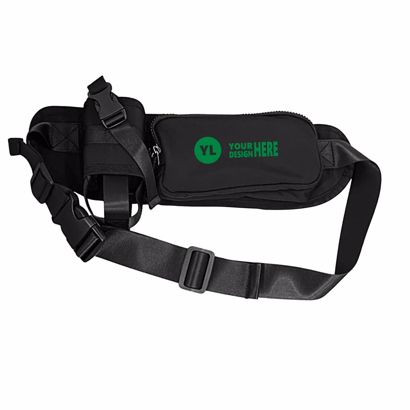 Sports Waist Pack With Water Bottle Holder