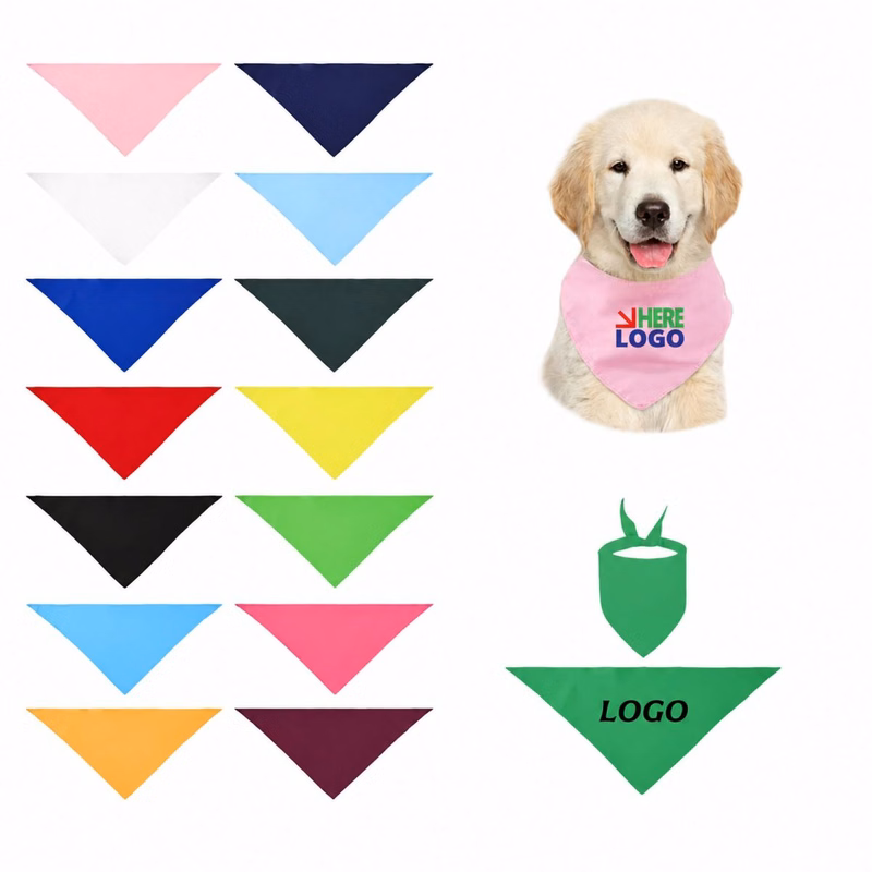 Custom Polyester Dog Bandana