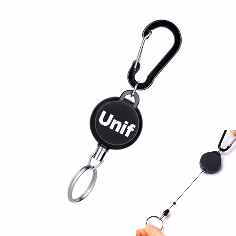Adjustable Keychain with Carabiner