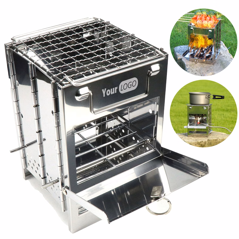 Stainless Steel Camping Firewood Stove