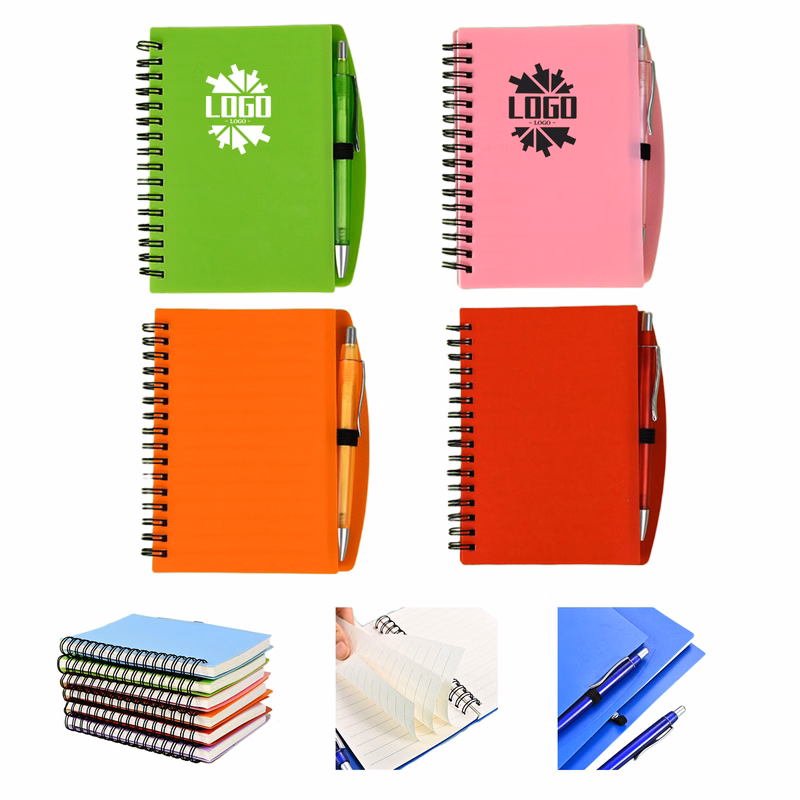 A6 Pocket-Sized Journal With Durable Plastic Cover