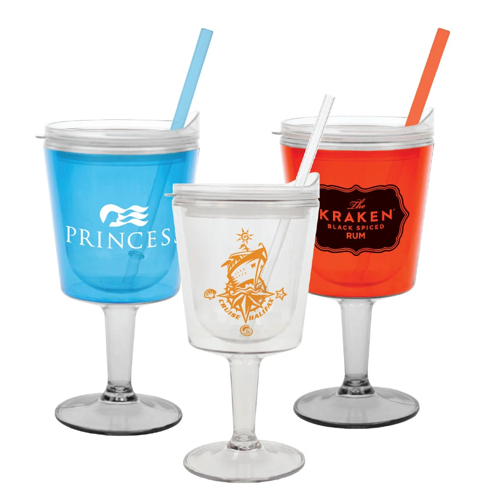 12 Oz. Islander Double Wall Cocktail Cup 1