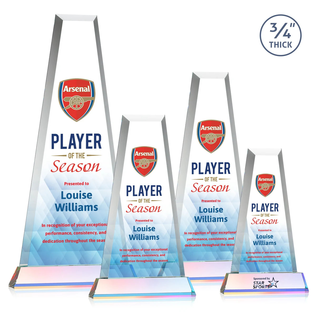 Imperial VividPrint™ Award on Newhaven Base - Prismatic 1