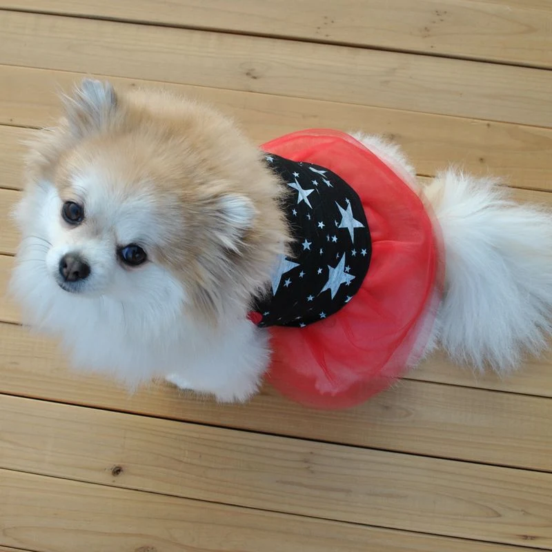 Pet Skirt Puppy Gauze Skirt Dog Clothes 1
