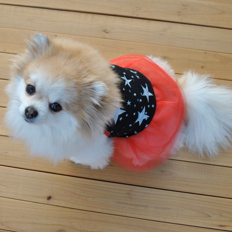 Pet Skirt Puppy Gauze Skirt Dog Clothes