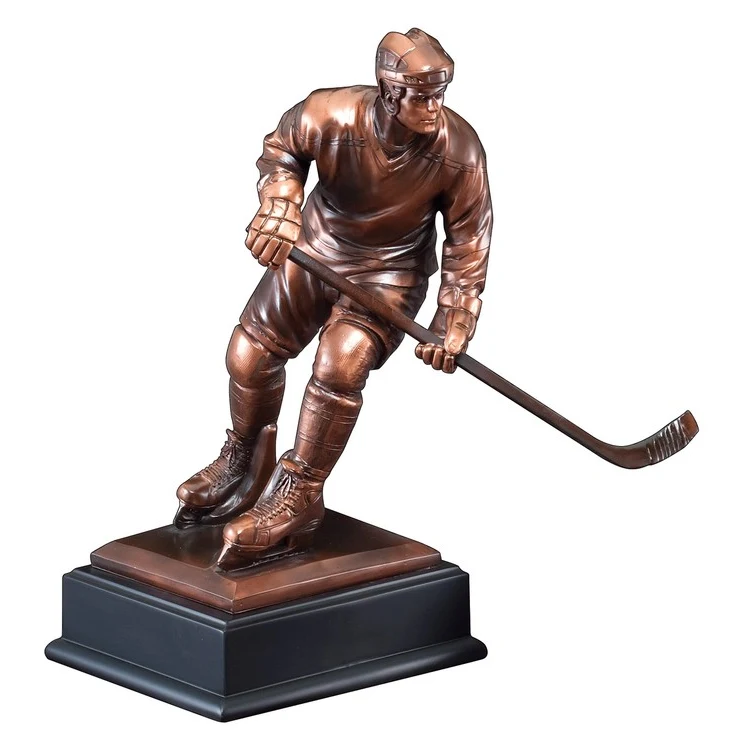 Hockey Resin Sculpture 1
