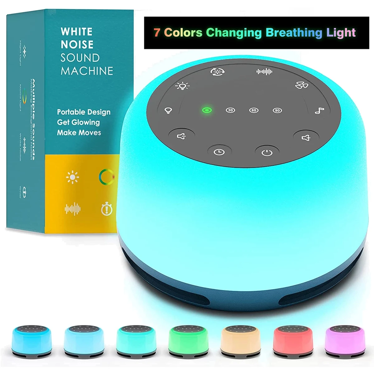 White Noise Sound Machine/Night Light 1